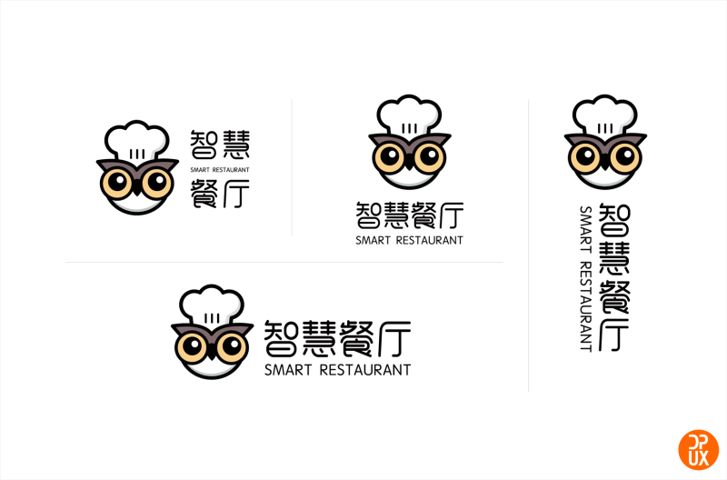 LOGO案例实战!大众点评智慧餐厅Logo设计全过程总结